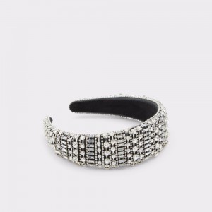 Accesorios Para El Cabello Aldo Legyn Head band Mujer Negros Plateados | EYFOGJ027