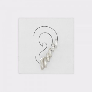 Aretes Aldo Babendra earrings Mujer Plateados | KJDVRB947