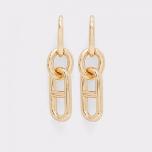 Aretes Aldo Ellipsa Earrings Mujer Dorados | AEBISJ639