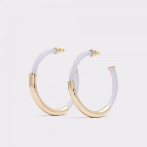 Aretes Aldo Giondra Hoop earrings Mujer Morados Claro | EXORPJ815