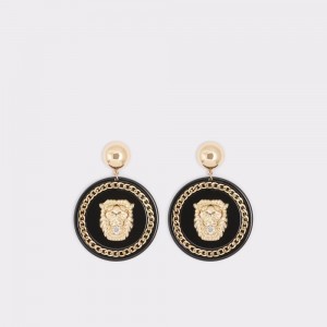 Aretes Aldo Glibeth Pendant earrings Mujer Negros Dorados | LKGHJM510