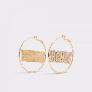 Aretes Aldo Honeyy-e Statement earrings Mujer Dorados | UZDJMC591