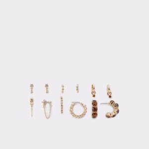 Aretes Aldo Jeria Earrings Mujer Marrom | GMPFDH426