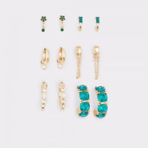 Aretes Aldo Jeria Earrings Mujer Verdes Oscuro | ALKIZG712