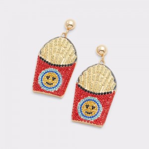 Aretes Aldo Joyfrite Earrings Mujer Rojos | WVSZOQ094