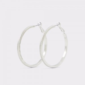 Aretes Aldo Kedaywin Hoop earrings Mujer Plateados | ZYHLOV984