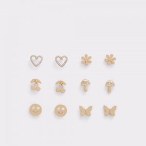 Aretes Aldo Manantariel Stud earrings Mujer Dorados | QNEOTL375