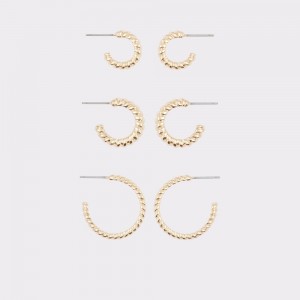 Aretes Aldo Ocoelin Hoop earrings Mujer Dorados | TEBVYU823