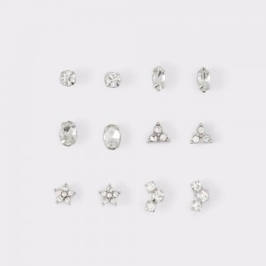 Aretes Aldo Oleratha Stud earrings Mujer Plateados | PMXBEY369