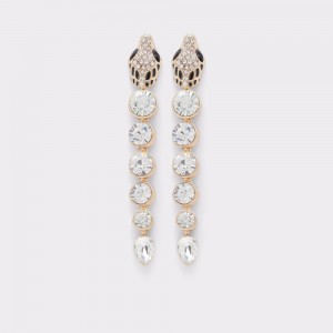 Aretes Aldo Serpino earrings Mujer Negros Dorados | ZTOMGW078