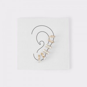 Aretes Aldo Syder Cuff earrings Mujer Dorados | TBYQCN642