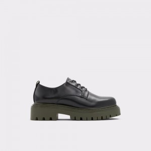 Ballerinas Aldo Bigmove Oxford shoe - Lug sole Mujer Negros | YIVCQT739