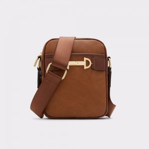 Bolsas Aldo Etude Crossbody bag Hombre Marrom | IQFVTK978