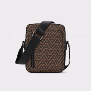 Bolsas Aldo Fernando Crossbody bag Hombre Marrom | EUKYBS316