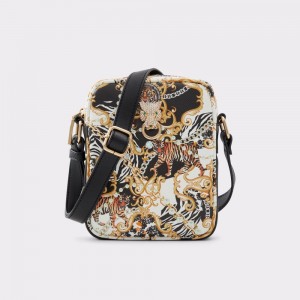 Bolsas Aldo Palbaro Crossbody bag Hombre Negros Dorados | AEWGLO235