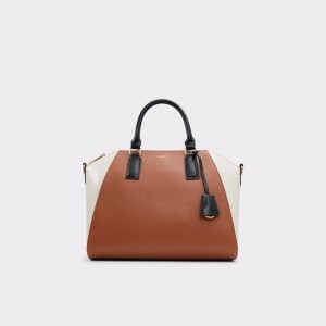 Bolso Tote Aldo Halaberiell Satchel bag Mujer Negros | FAUGRK810