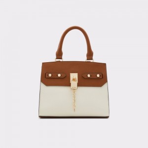 Bolso Tote Aldo Oziroe Satchel bag Mujer Beige | IAWXGC301