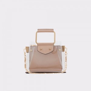 Bolso Tote Aldo Unarex Satchel bag Mujer Beige | YCEBPD756