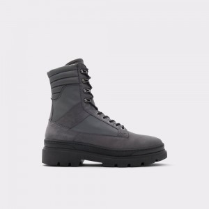Botas Aldo Field Lace-up boot - Lug sole Hombre Grises Oscuro | BGDXSQ580