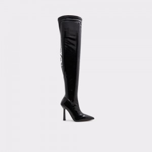 Botas Aldo Nella Over-the-knee boot Mujer Negros | LQRUFZ316