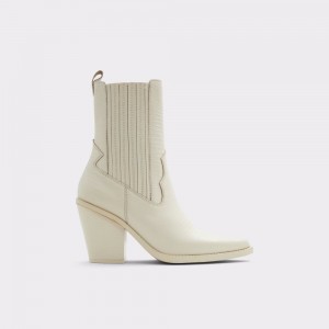 Botas Chelsea Aldo Talladega Western boot Mujer Blancos | HFDTUC128