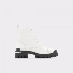 Botas de combate Aldo Quilt Mujer Blancos | LJHISX785