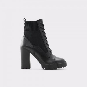 Botas de combate Aldo Rebel Combat boots - Lug sole Mujer Negros | PGONUH310