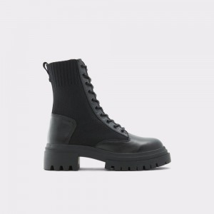 Botas de combate Aldo Reflow Combat boots - Lug sole Mujer Negros | TEPZJL312