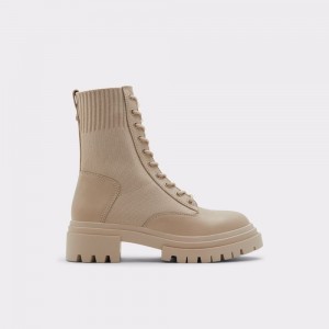 Botas de combate Aldo Reflow Combat boots - Lug sole Mujer Beige Claro | DYTQZC867