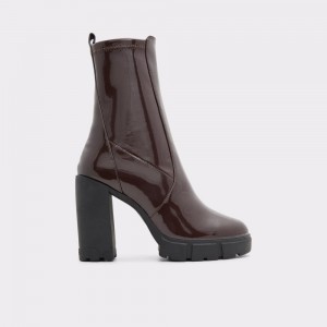 Botines Aldo Ilanna Ankle boot - Lug sole Mujer Marrom Oscuro | WUCAGY973