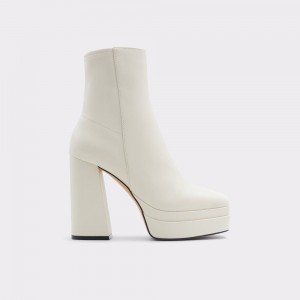 Botines Aldo Mabel Platform ankle boot - Plateforme Mujer Blancos | GNYVTL458