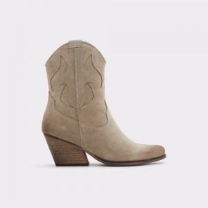 Botines Aldo Ulerani Western boot Mujer Marrom Claro | FHNDYS682