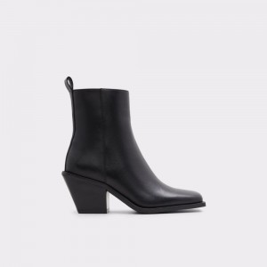 Botines Aldo Vaquera Western boot Mujer Negros | OQCDNE245