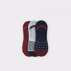 Calcetines Aldo Slopyllan Socks Hombre Bordo | XOFRUQ385