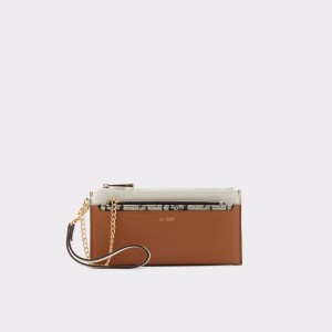 Carteras Aldo Catharina Wristlet Mujer Marrom | ACHLYN196