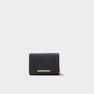 Carteras Aldo Iconipouch Wallet Mujer Negros | IBRHGO437