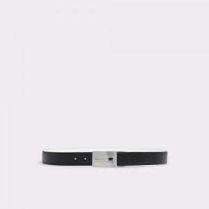 Cinturones Aldo Gredril Belt Hombre Negros Plateados | JABKXF638