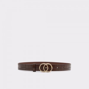 Cinturones Aldo Lilywynd Belt Mujer Marrom Oscuro | SNEZFA524
