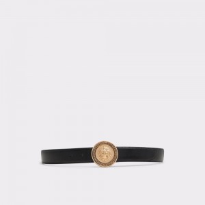 Cinturones Aldo Noidien Belt Hombre Negros Dorados | YKGNDS962