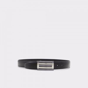 Cinturones Aldo Traewyn Belt Hombre Negros | DZAPVB751
