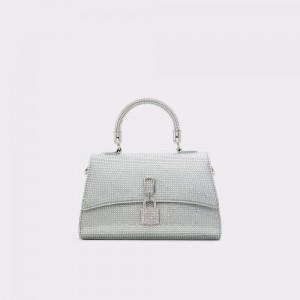Clutch Aldo Blinggyx Top handle bag Mujer Plateados | VCZXKB938