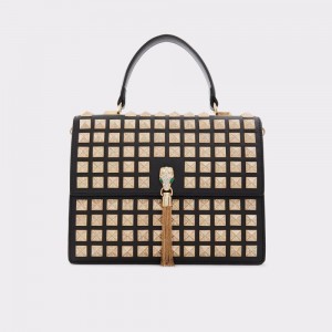 Clutch Aldo Grandsnake Top handle bag Mujer Negros | BMKGFZ905