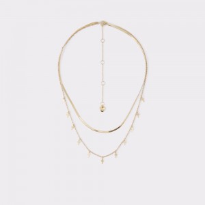 Collares Aldo Aire Necklace Mujer Dorados | FVKDIZ784