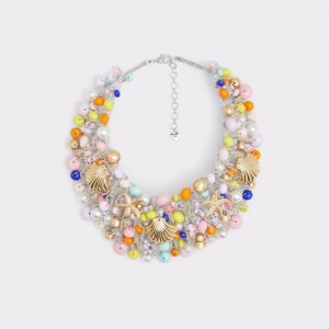 Collares Aldo Arvane Necklace Mujer Amarillos | LCGVXN093