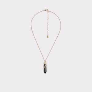 Collares Aldo Backhouse Necklace Mujer Negros Dorados | IXHJAY481