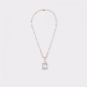 Collares Aldo Blackthorn Necklace Mujer Dorados | QEXVWY308