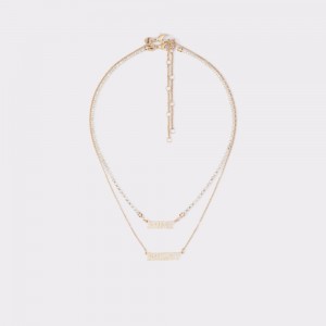 Collares Aldo Ferin Necklace Mujer Dorados | AZMQEN970
