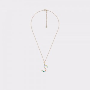 Collares Aldo Ibeicien Necklace Mujer Dorados | EUJRPV635