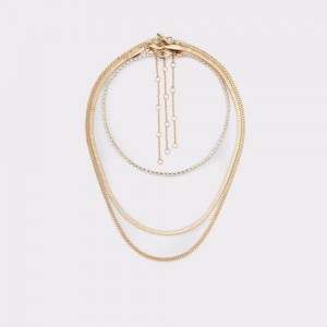 Collares Aldo Kalirwen Necklace Mujer Dorados | AKBIDC042