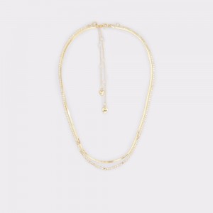 Collares Aldo Lenany Necklace Mujer Dorados | ZESGMP140